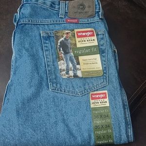 Wrangler reg fit 36x34